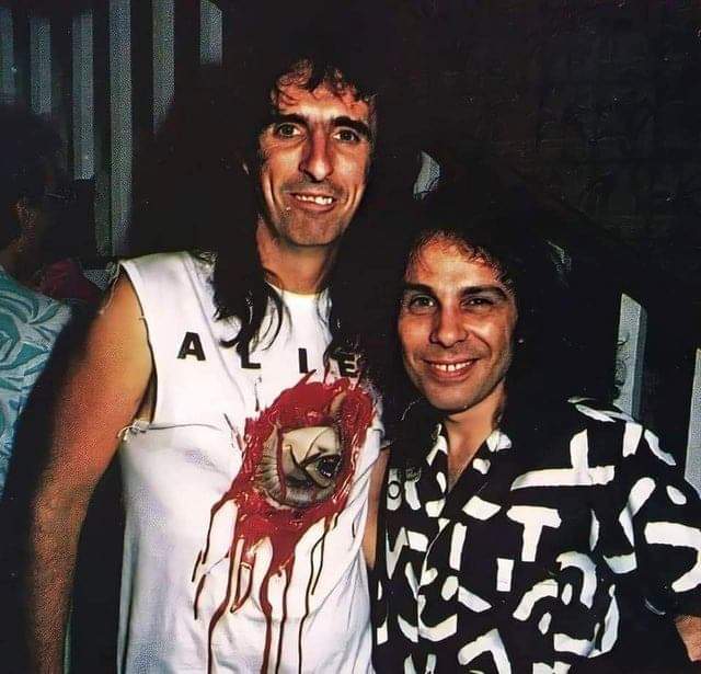 Alice Cooper and Ronnie James Dio