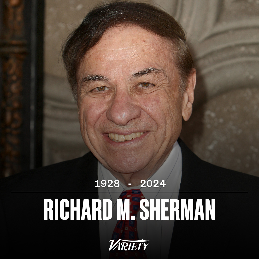 Richard M. Sherman, two-time Oscar winner who collaborated with brother Robert B. Sherman on the songs for “Mary Poppins,” “Chitty Chitty Bang Bang” and the enduring Disneyland tune “It’s a Small World (After All),” has died. He was 95. bit.ly/3VgqMHp