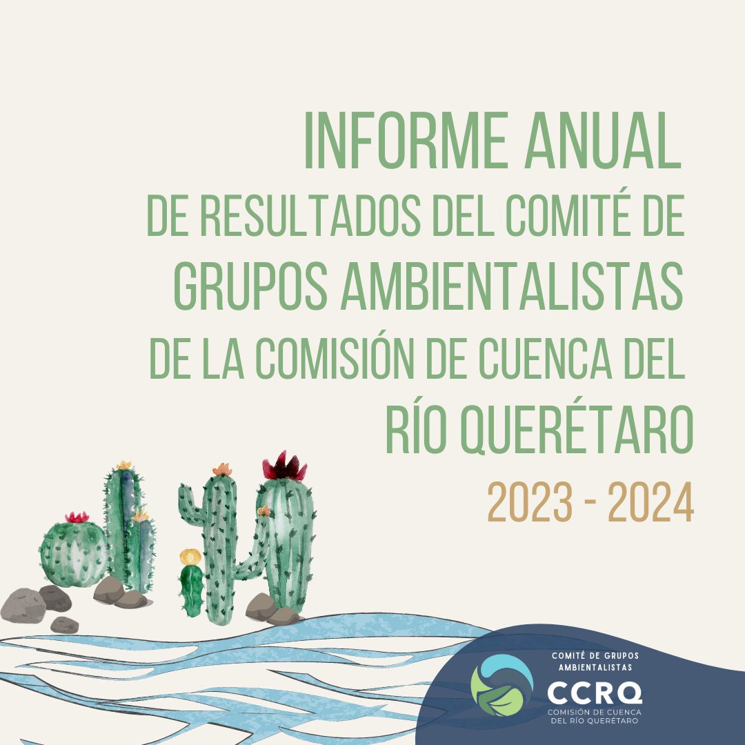 Descarga el informe anual de resultados del Comité de Grupos Ambientalistas de la Comisión de Cuenca del Río #Querétaro💧📒Durante 2023 trabajamos en los ejes de: 🟢Gobernanza 🔵Activación social 🟡Gestión del conocimiento bajotierra.com.mx/bt/herramienta…