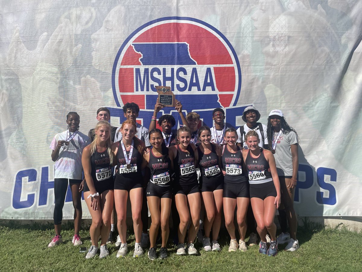 Track And Field State Finals

MICDS Boys finish in 5th place overall
Girls take 16th

Thank you Seniors
Go Rams!