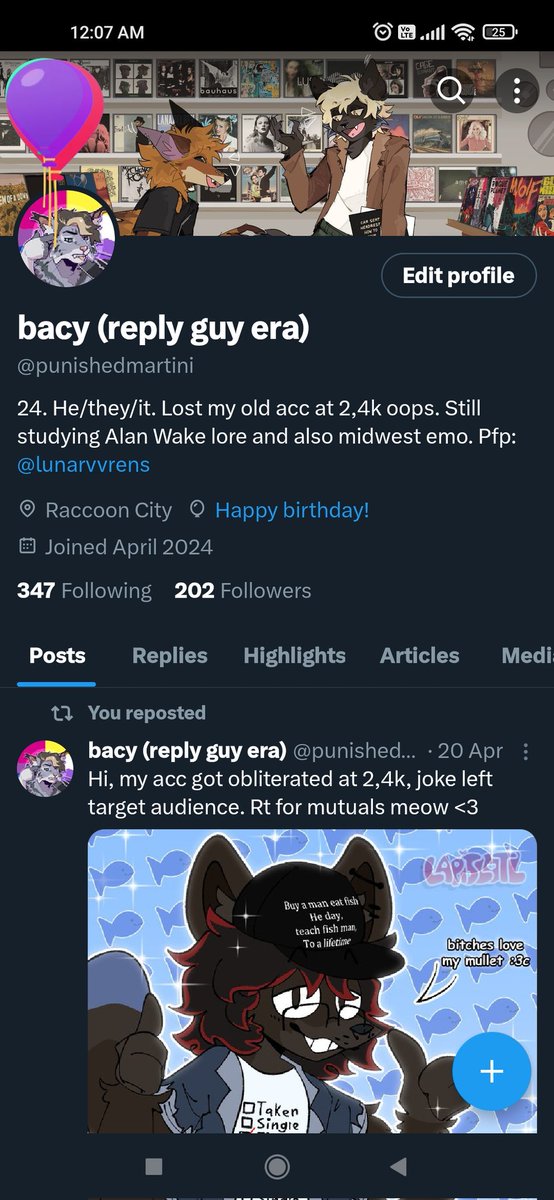 wait I'm yoted tweet media