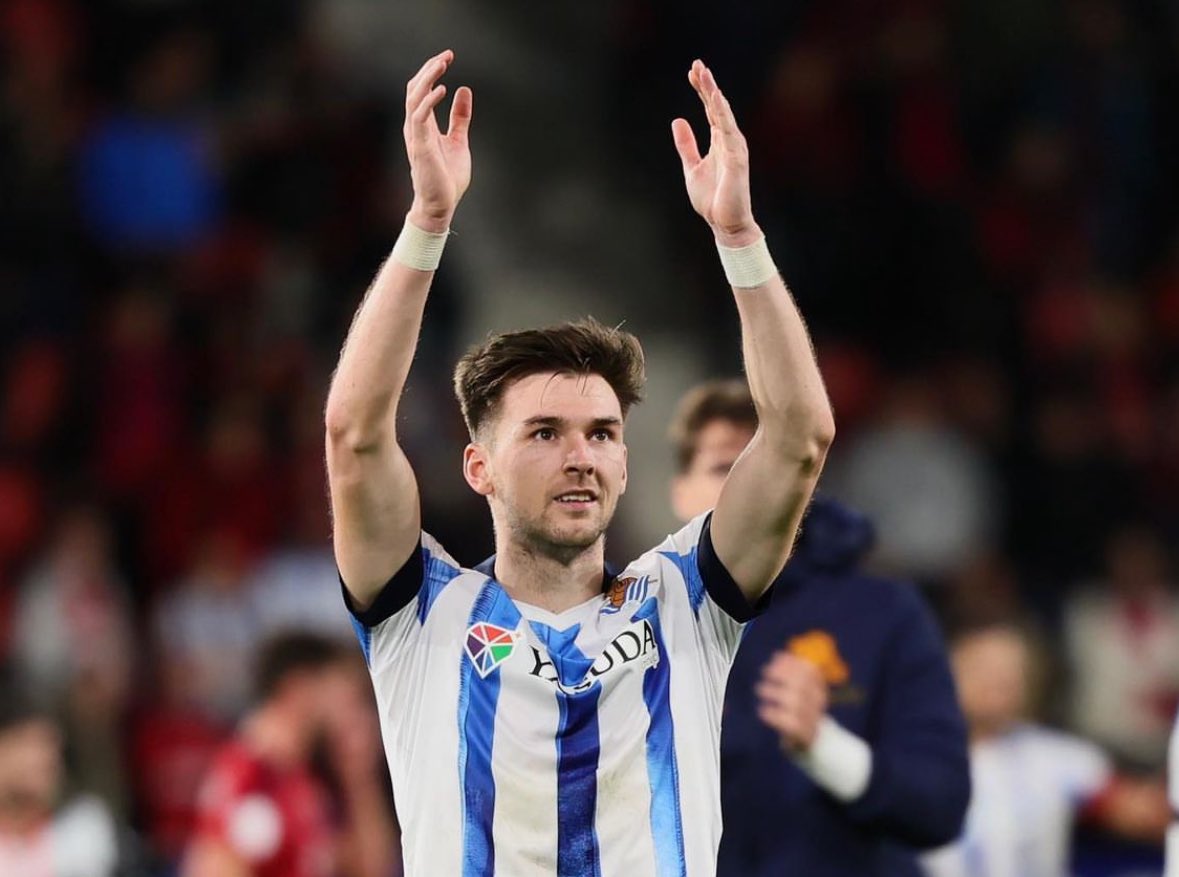 🔴⚪️ Kieran Tierney says goodbye to Real Sociedad as he’s returning to Arsenal after loan spell. #AFC and Tierney will discuss other solutions for the left back.