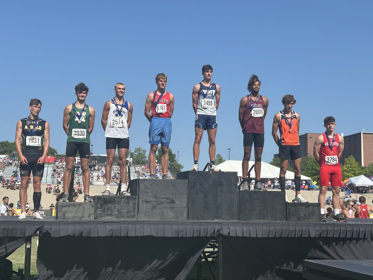 4A State medalist Kaden P. 
6th Place PR 50.28