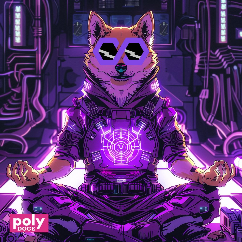 PolyDoge 🐶🚀 Charging up for the Agglayer... 😈🔥🔥🔥💜🌊 $PDOGE