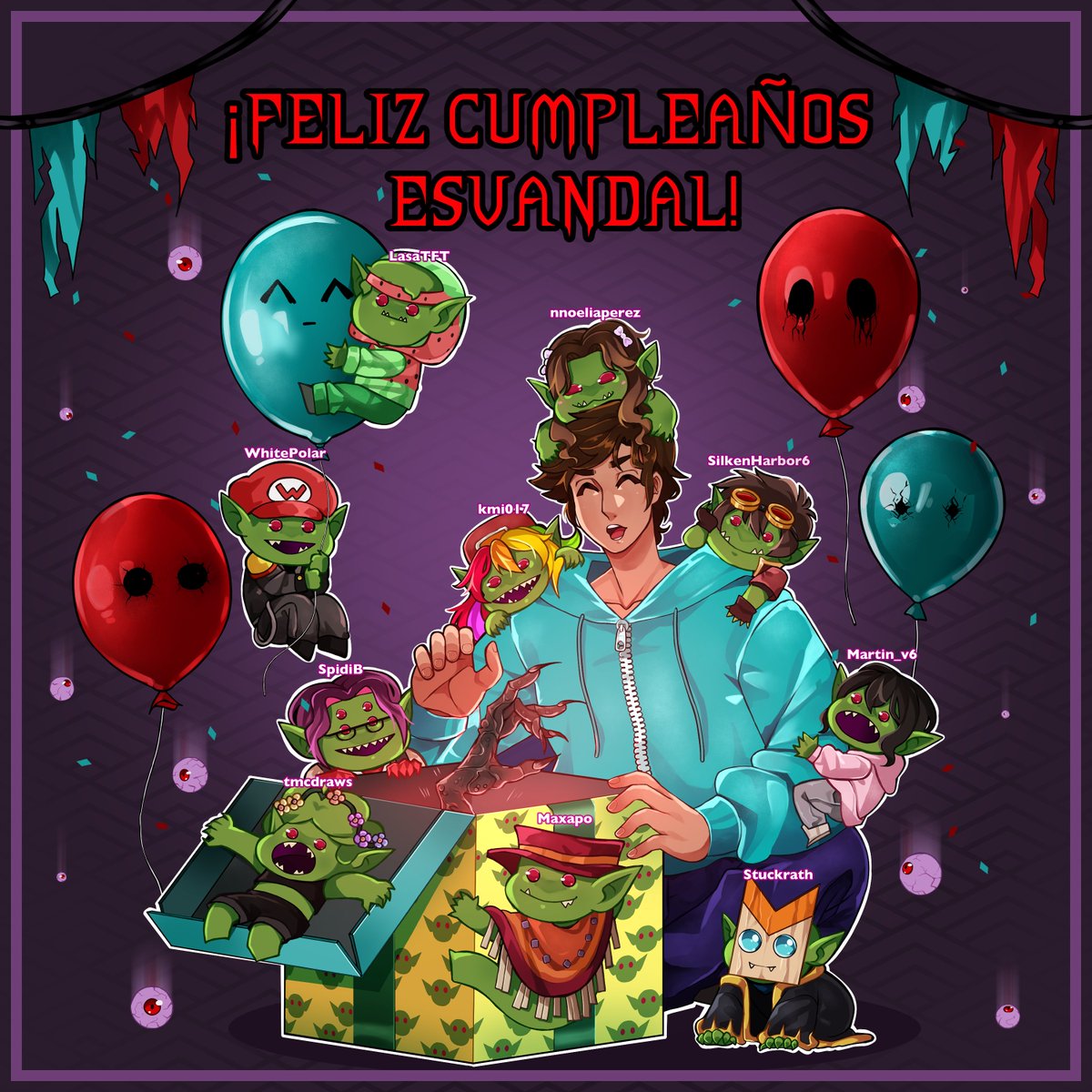 ¡Feliz cumpleaños! <a href="/EsVandal/">EsVandal</a>

Que lo pases muy bien, eres un grande.

Este es un regalito de parte de tus mods, espero te guste! 

#FelizCumpleVandal2024