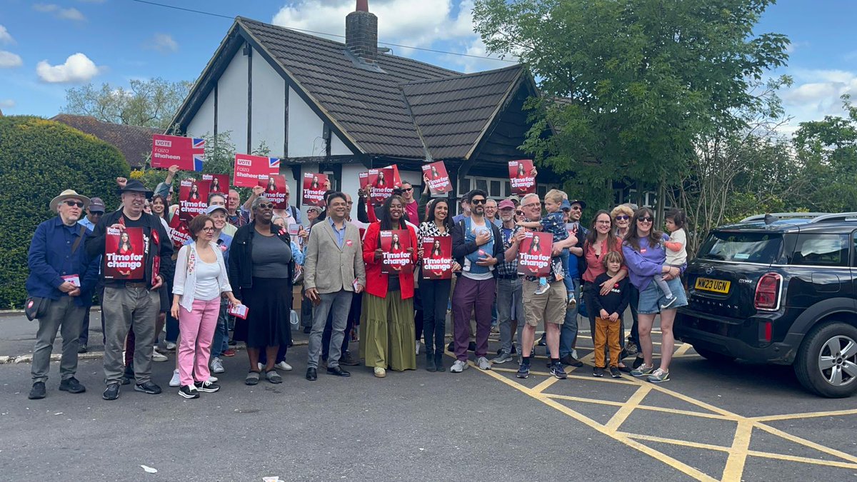 Such a great launch in Brent today and an amazing day campaigning with @faizashaheen  Chingford. 

Feeling positive and blessed 🙌🏾 

#votelabour #4thJuly @UKLabour