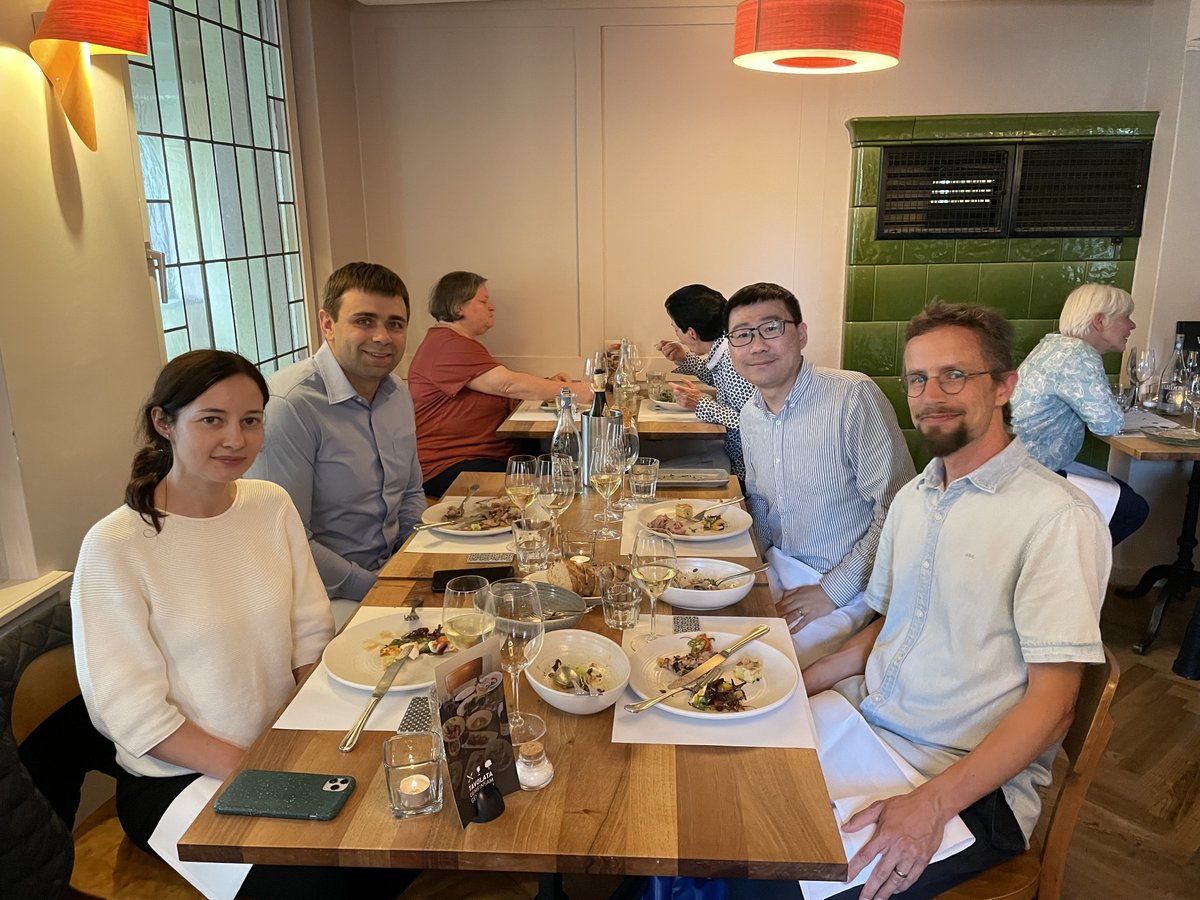 Letian Dou @ Purdue (@douletian) on Twitter photo Had fruitful visits to ETH Zurich (Maksym Kovalenko group <a href="/mvkovalenko/">Maksym Kovalenko</a>) and Hasselt University (Wouter Van Gompel group <a href="/HyMaD_UH/">Hybrid Materials Design</a>). Thanks for the hospitality. Both the science and the food were fantastic! Had fruitful visits to ETH Zurich (Maksym Kovalenko group <a href="/mvkovalenko/">Maksym Kovalenko</a>) and Hasselt University (Wouter Van Gompel group <a href="/HyMaD_UH/">Hybrid Materials Design</a>). Thanks for the hospitality. Both the science and the food were fantastic!