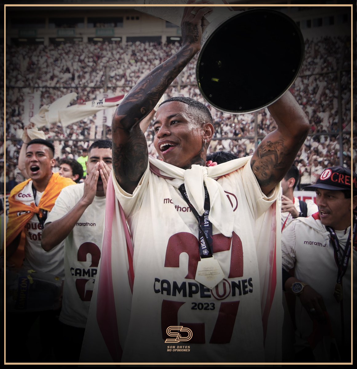 sondatos_noop's tweet photo. Ningún futbolista PERUANO ha registrado más ASISTENCIAS que ANDY POLO desde su regreso a UNIVERSITARIO en 2022. En total, suma 24 pases de gol, brindando asistencias en Copa Libertadores, en Copa Sudamericana, en la final 2023 y ha sido elegido como el mejor jugador del torneo apertura de Liga 1 2024. LA JOYA.