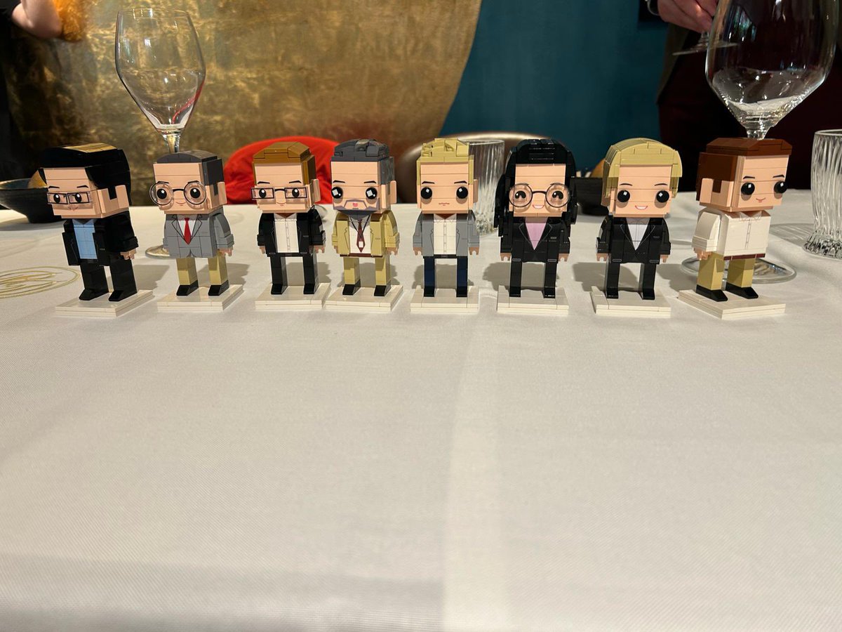 Guess who’s who in our editor Lego award ceremony 🏆