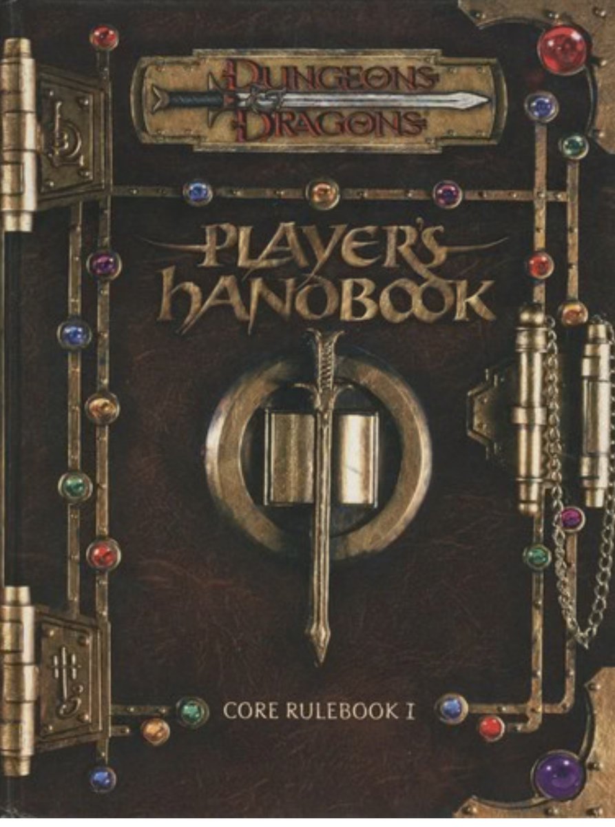If anyone has a D&amp;D 3.0 Player’s Handbook or Monster Manual from 2000 with a cursive “Kelsey Dionne” written on the front endpapers in black ink (hard to spot, tilt in the light), email a pic to verify &amp; I’ll buy em off ya. Likely to be in the Wisconsin area. 

Please share! 🤓