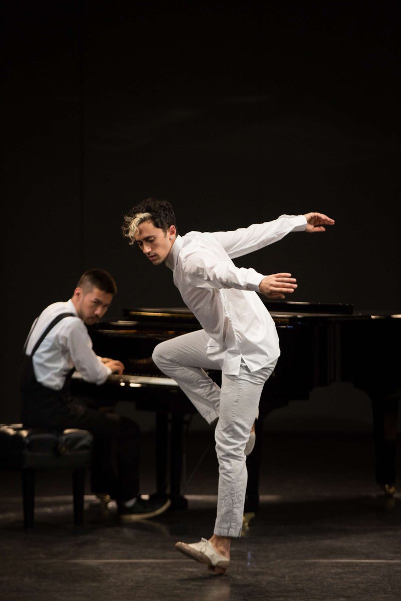 We're highlighting the upcoming World Premiere of 'Counterpoint II' to honor National Tap Dance Day. An exploration of movement and music, this collaboration between Caleb Teicher and Conrad Tao celebrates the dialogue between tap and classical music. theconrad.org/events/synergy…