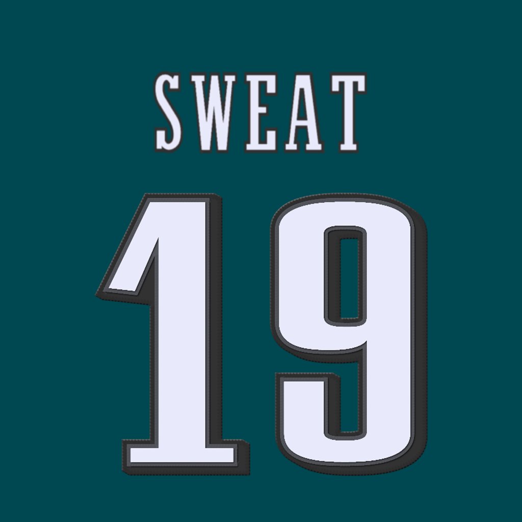 Philadelphia Eagles EDGE Josh Sweat (@SweatyJ_9) is now wearing number 19. Last assigned to Tanner McKee. #FlyEaglesFly