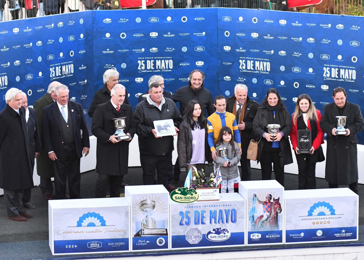 HipSanIsidro's tweet image. ✅ En el #HSI se disputó el #GPDePotrancas (G1 - 1600 metros), donde se impuso #JustBeHappy (Hi Happy), del #StudLaProvidencia, entrenada por #JoséLuisCorreaAranha y dirigida por #EduardoOrtega.