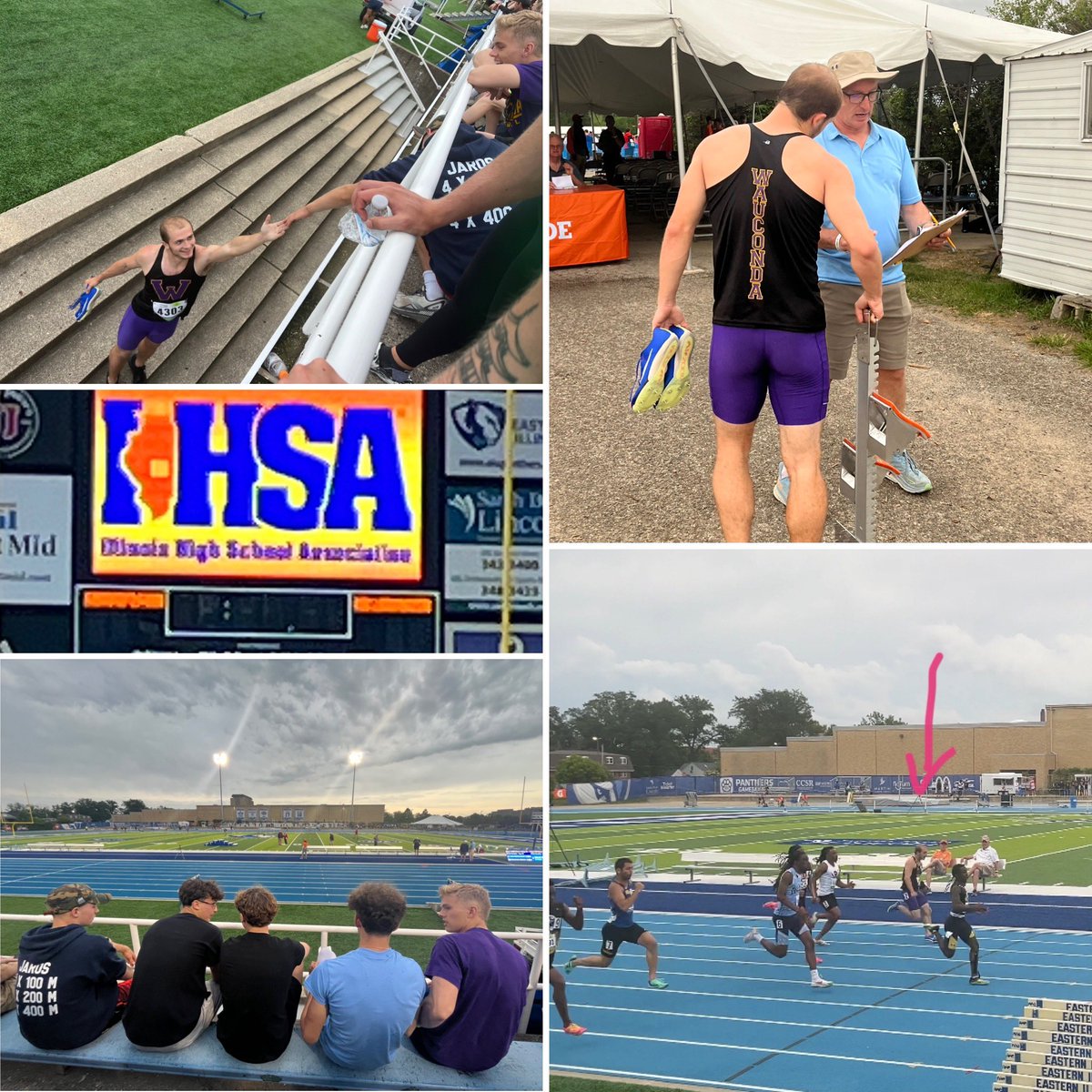 Congratulations to Jake Wurster to a great high school career and finishing downstate for the 2nd time in the 100 &amp; 200.   Wrapping up another PR with great teammates to cheer you on.  
🟣🟡Bulldog Proud 🟣🟡 
<a href="/WaucondaCUSD118/">Wauconda CUSD 118</a> 
<a href="/WaucondaHS118/">Wauconda High School</a>
<a href="/GoWHSAthletics/">WHS Athletics</a> 
<a href="/WursterJacob/">Jacob Wurster</a>