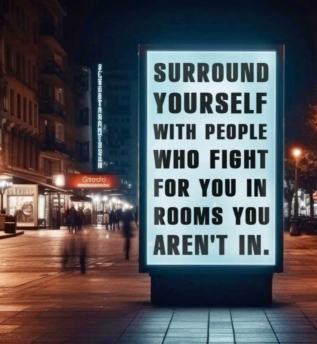 The true measure of loyalty is what happens when you are not in the room 

Loyalists also get you into rooms you were never in before 

Make more room for loyalty 

#cmgsays