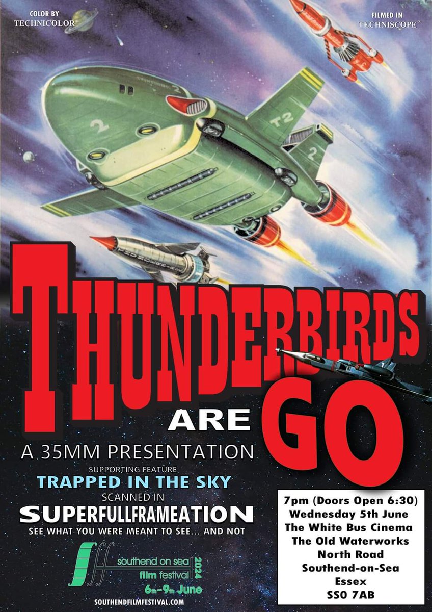 <a href="/GerryAndersonTV/">Gerry Anderson</a> <a href="/ImJamieAnderson/">Jamie Anderson</a> 
<a href="/TerryAdlam/">Terry Adlam</a> 

<a href="/sthendfilmfest/">SouthendFilmFestival</a> is going to be FAB!