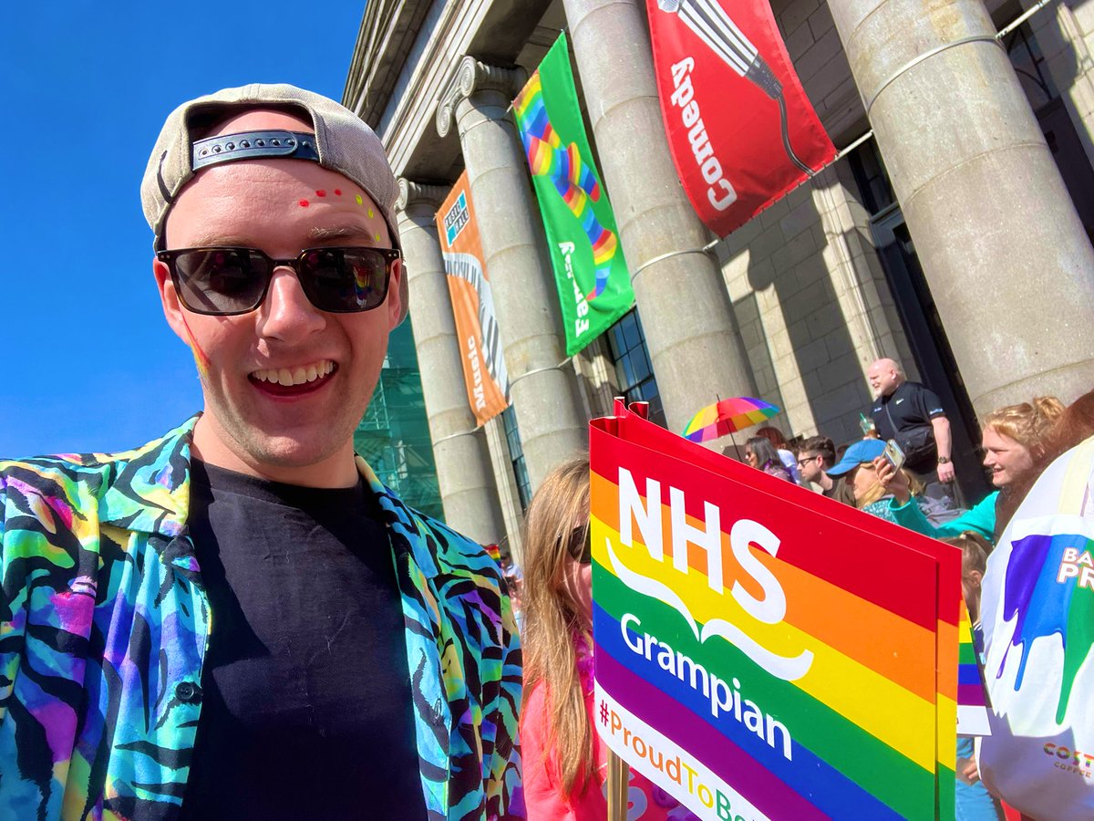 Day off from Nursing well spent - 
Pride 2024 🌈
 #proudtobeNHSG <a href="/NHSGrampian/">NHS Grampian</a>