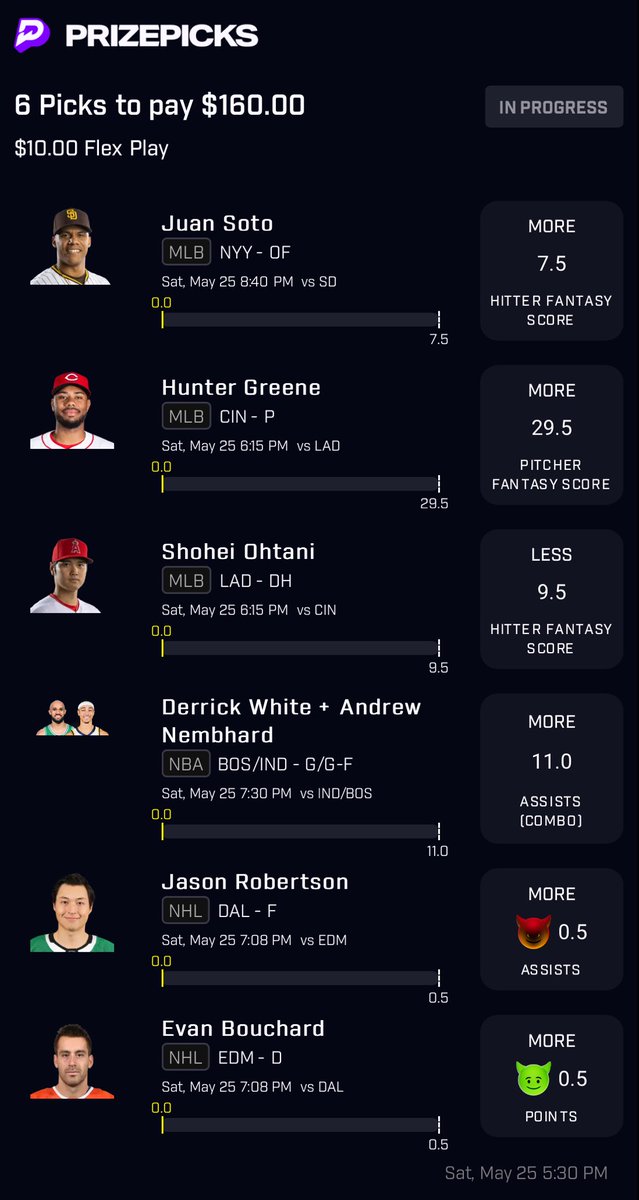 Copy my PrizePicks lineup using this link: 
prizepicks.onelink.me/gCQS/shareEntr…