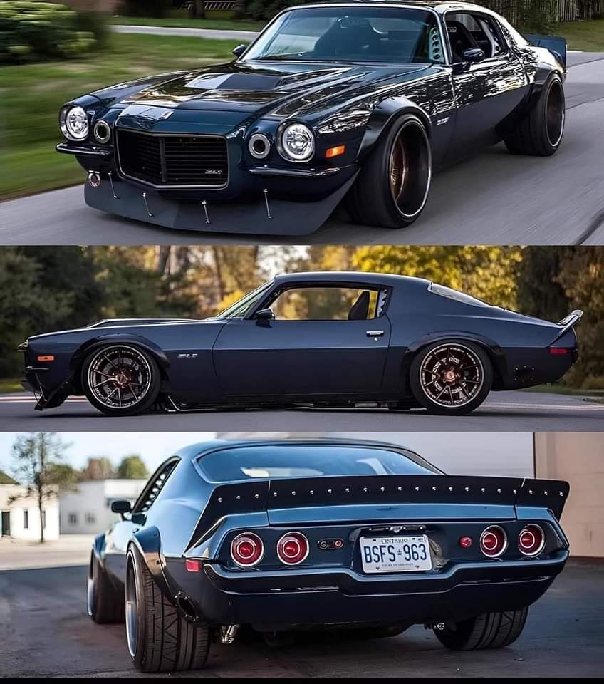 Split bumper Chevy Camaro. Dope or nope?