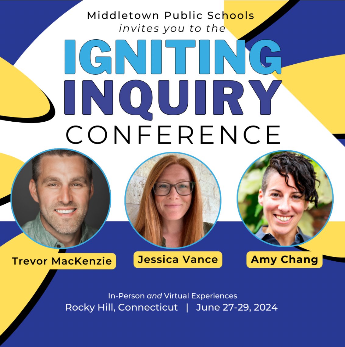 Igniting Inquiry is around the corner and we would love to have you join us either face to face or virtually. All the details can be found here... sites.google.com/mpsct.org/igni…