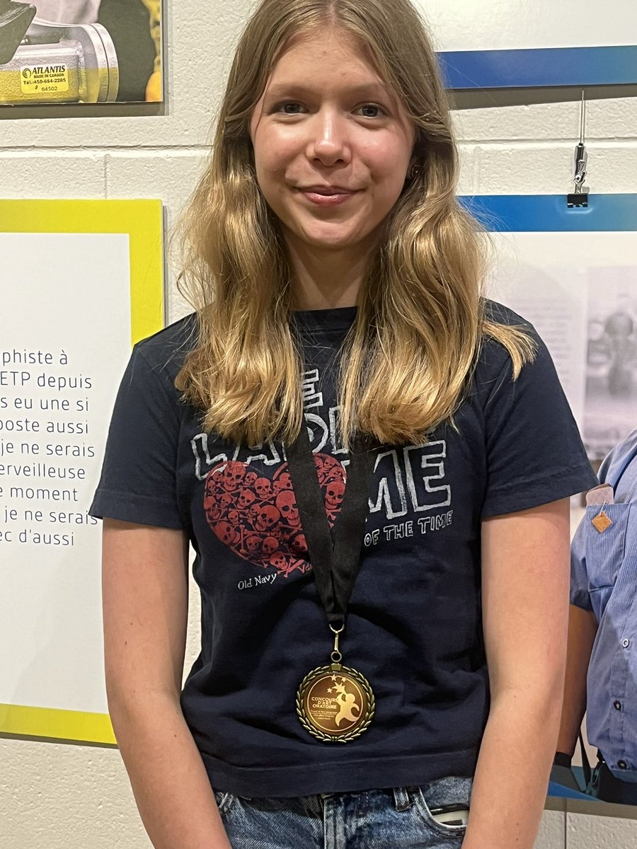 DariaSalamon's tweet photo. Big Congrats Isla Blue Krause from @EcoleKelvinHS - FIRST PLACE PROVINCIALS  Grade 9/10 Early Immersion Concours d’art Oratoire @WinnipegSD https://t.co/f99tjdHz48