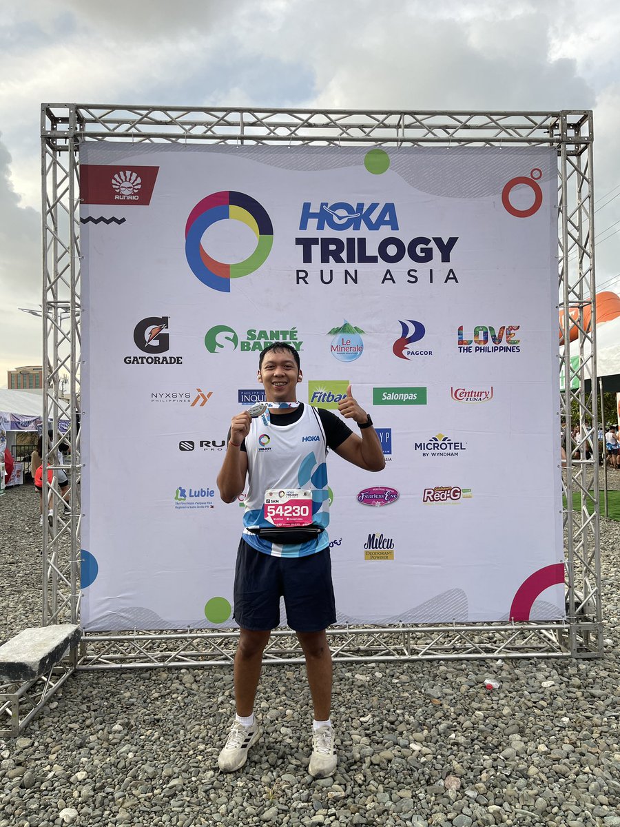 iamvincentandig's tweet photo. wow. look what a heartbreak can do. charing 🏃💨🤪 #HitPR See u, Leg 2! https://t.co/JqHE3oRobH
