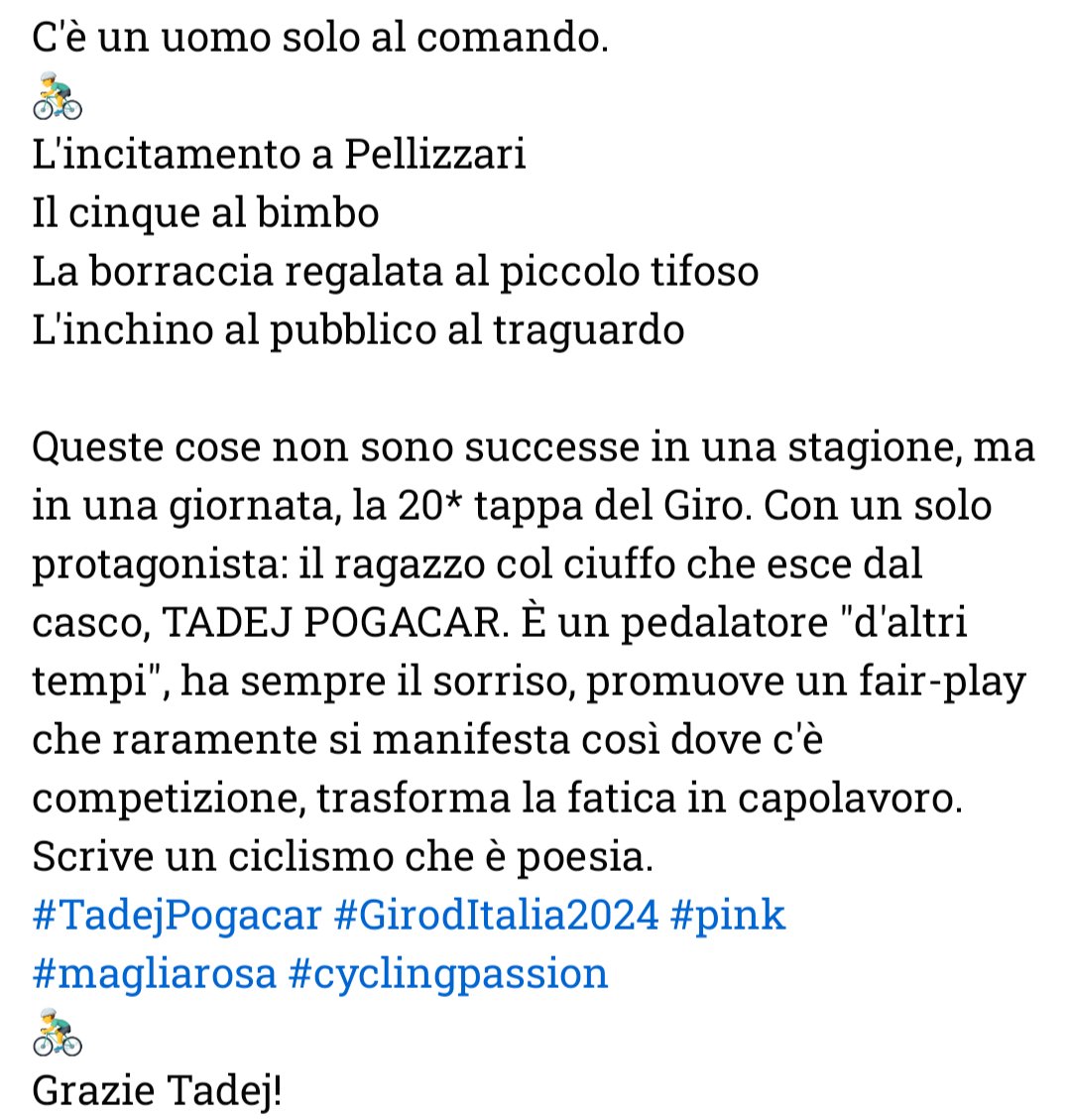 lelemarti's tweet photo. #tadejpogacar https://t.co/gvpWmh67Ru