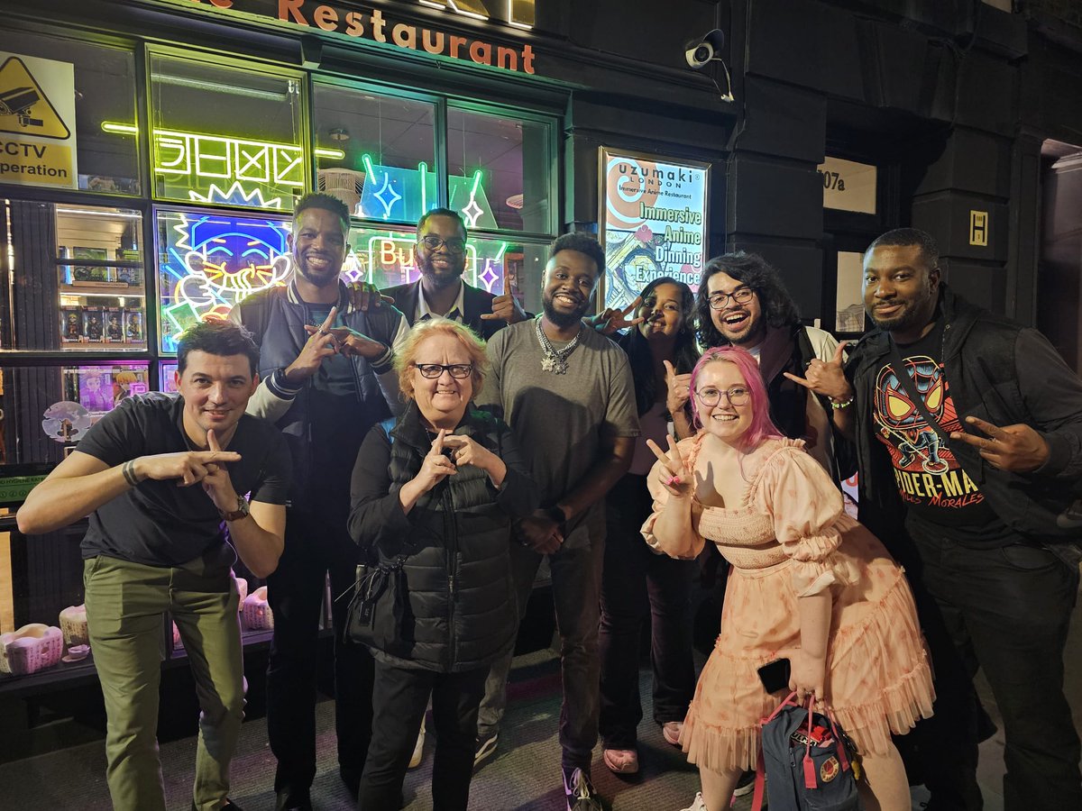 Loren ✨ 🔜 MCM London (@loolastrations) on Twitter photo What an evening!! Great to catch up with @maileflanagan and hang out with @DashCruzVA <a href="/KelseyCruzVO/">Kelsey Cruz 🩷</a> <a href="/ShaoDowMusic/">Shao Dow</a> <a href="/AnimeFreshmen/">The Anime Freshmen Podcast</a> 🧡🧡 What an evening!! Great to catch up with @maileflanagan and hang out with @DashCruzVA <a href="/KelseyCruzVO/">Kelsey Cruz 🩷</a> <a href="/ShaoDowMusic/">Shao Dow</a> <a href="/AnimeFreshmen/">The Anime Freshmen Podcast</a> 🧡🧡