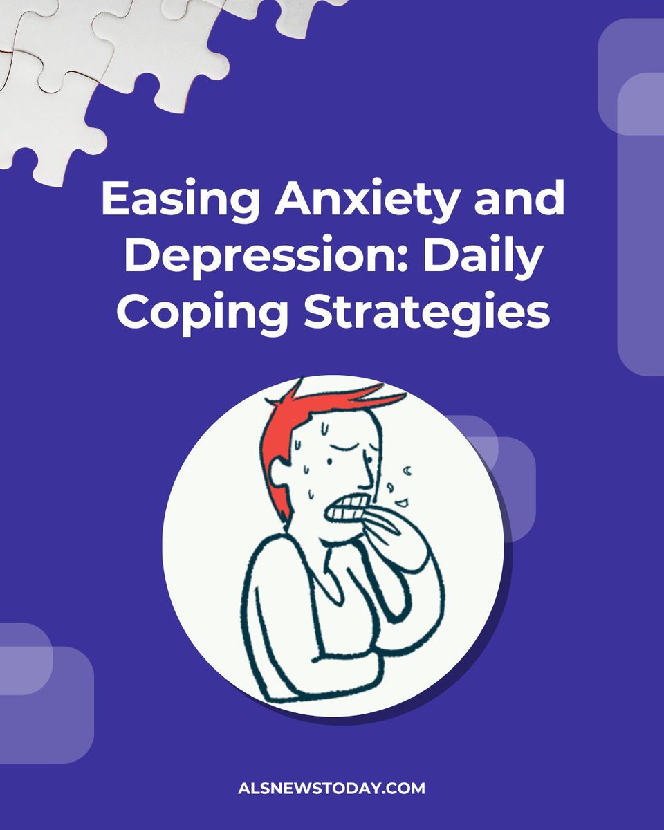 Managing depression and anxiety can sometimes feel overwhelming. Regaining a sense of calm when things get difficult can help you to feel more in control. Consider these strategies: bit.ly/3V7J6Ci #AmyotrophicLateralSclerosis #ALSCommunity #LivingWithALS #ALSAwareness