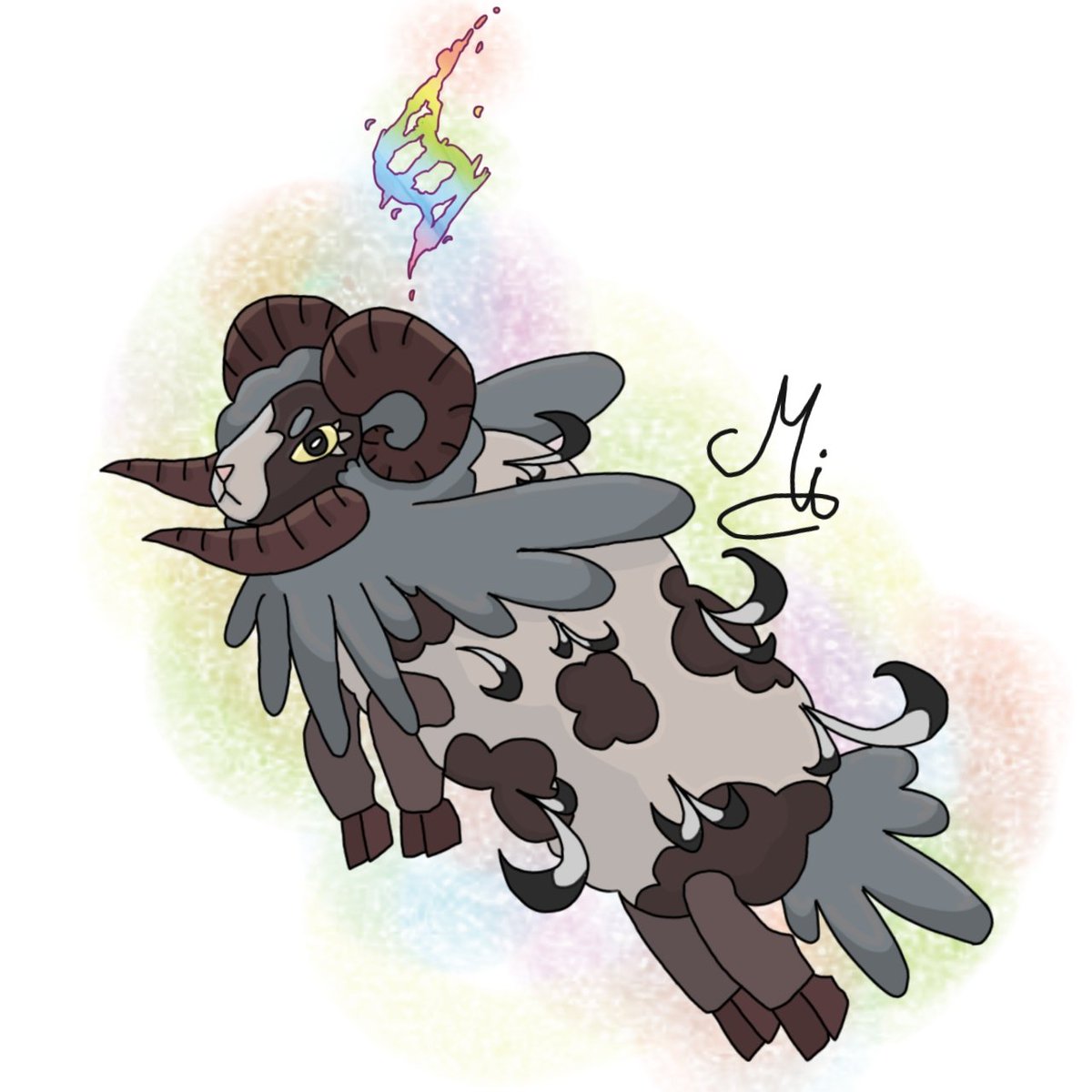 Sardomi_Miguel's tweet photo. 🐏MegaDubwool🐑
(Normal/Fight)
#POKEMON #fakemon #megapokemon #mega #megaevolution #megafakemon #pokemonfanart #sheeppokemon #sheep #shinypokemon https://t.co/HejcZ9FE7F