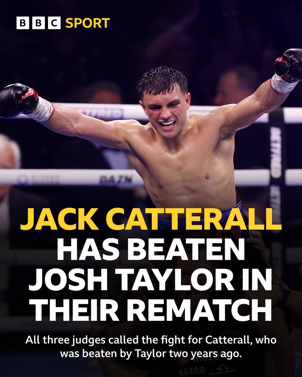 Redemption for Jack Catterall! 🥊

#BBCBoxing