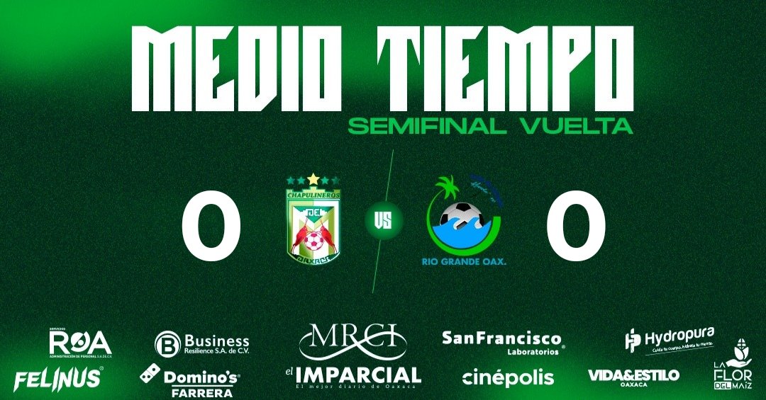 Esto sigue empatado y solo restan 45 minutos para conseguir nuestro boleto a la gran final.
Vamos Chapus‼️