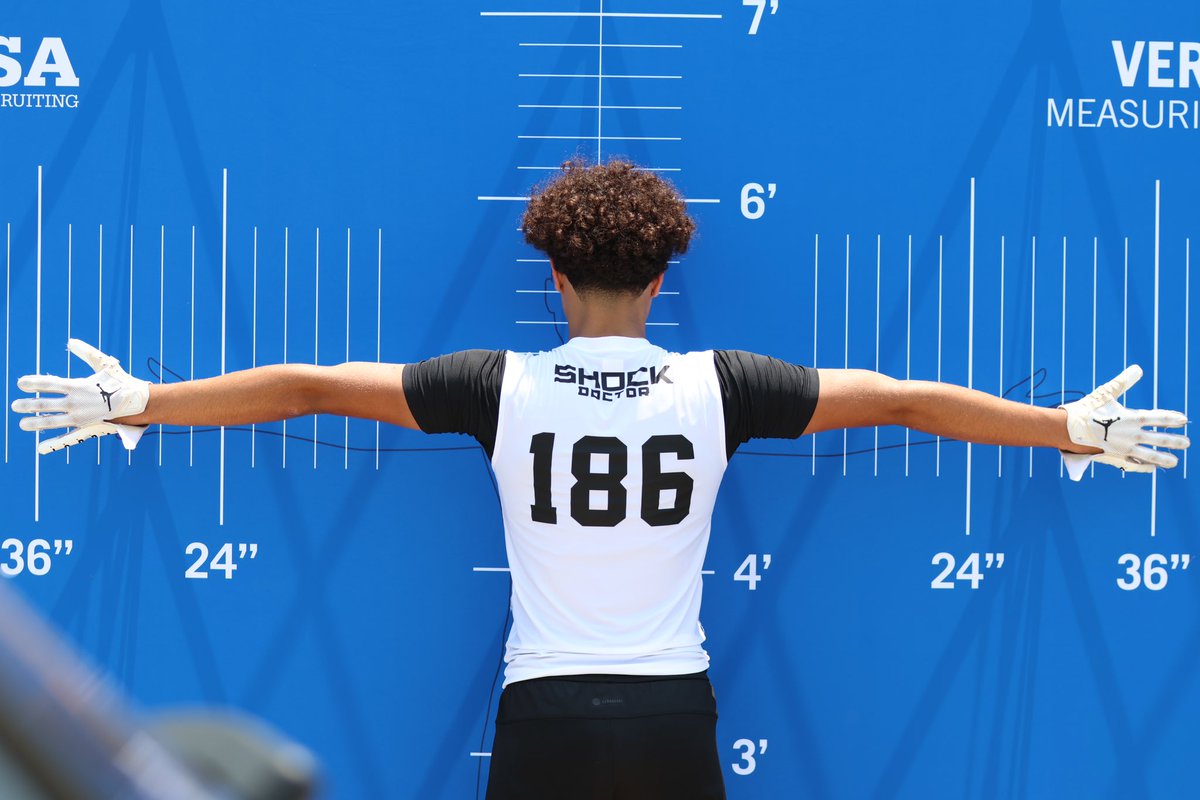 2028 WR Amos Augustine (<a href="/TheAmos_/">Amos Augustine</a>) out of Perry HS (AZ) 

One of the top performers on Day 1 at the All American Showcase - holds an offer from Arizona  

<a href="/EdOBrienCFB/">EdOBrienCFB</a> | @RivalsLandyn | <a href="/BHoward_11/">Brandon Howard</a>