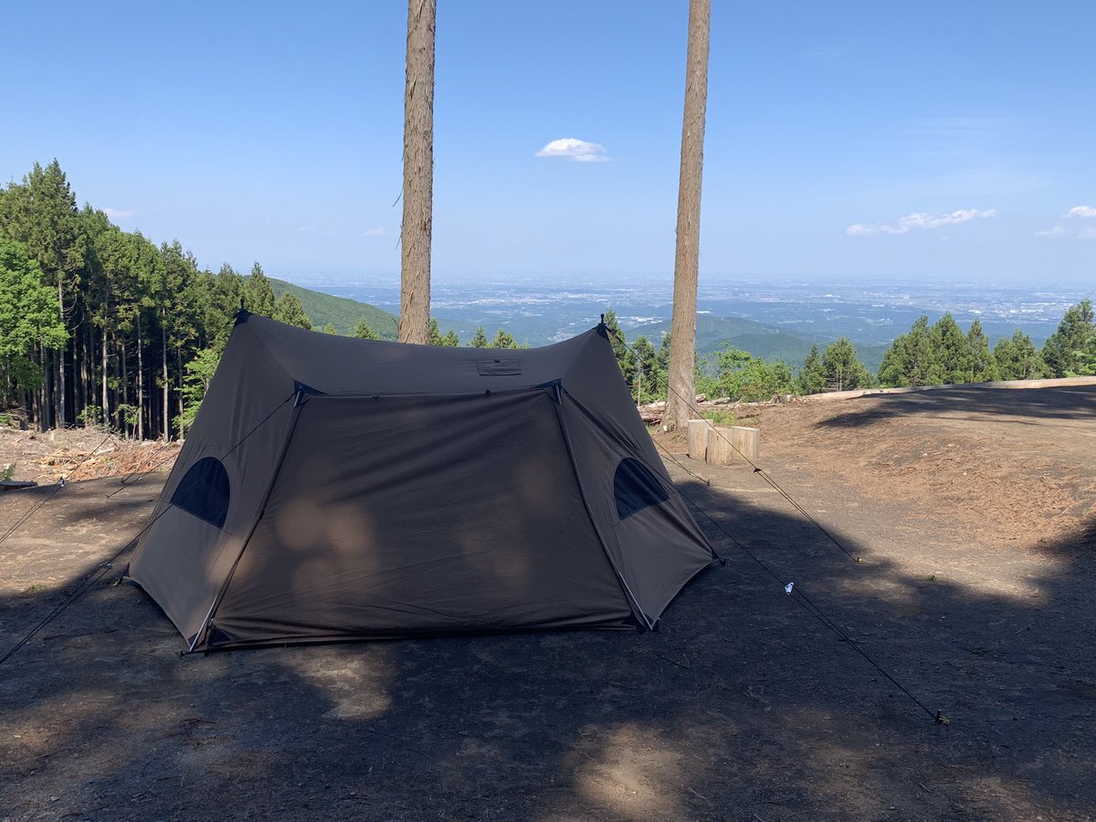 Hillside tarp ブルーグレー neru design works (ネルデザインワークス