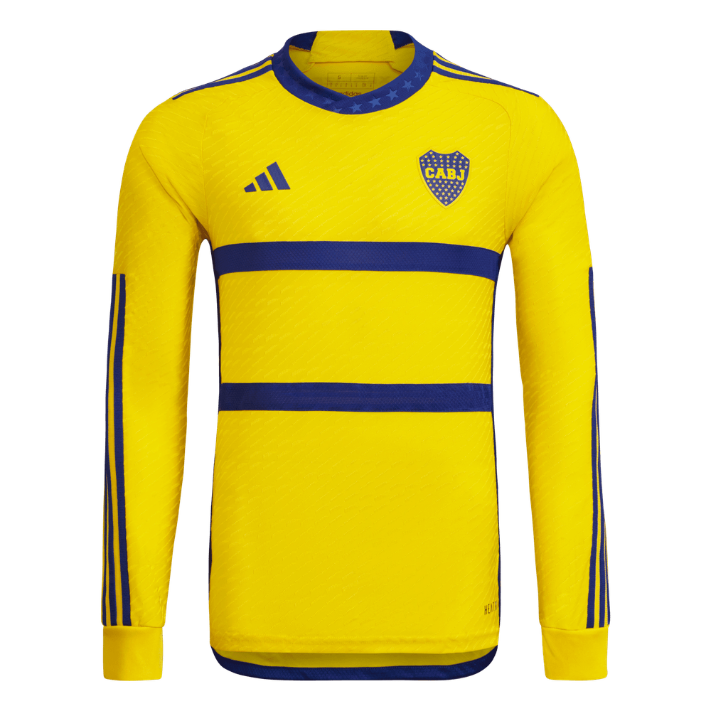 La camiseta manga larga alternativa amarilla.