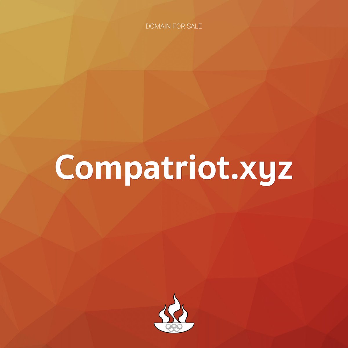 🌐  Compatriot.xyz 
⭐️  ꜰᴏʀ ꜱᴀʟᴇ

#domains #DomainNames #web3 #web5 #Patriot #Compatriot #Endeavor #Cofounder #Teammate #Partners #Countryman #MemorialDay #Alliance #Partnership #Tech #TechFounder #Warmate #Olympics #Games #investorawareness 
__