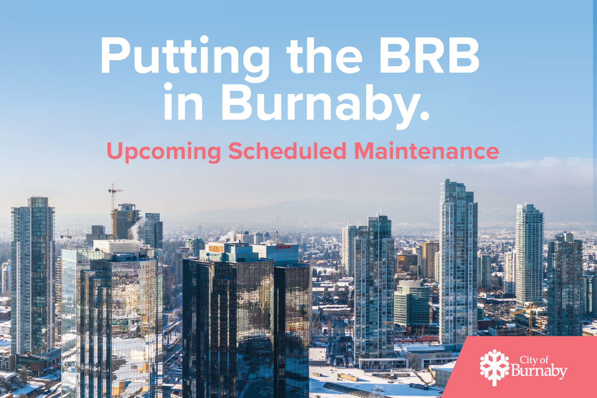 Scheduled maintenance for our websites and online services is taking place Sunday, May 26. Sites and services will be offline for short durations between 2 am-12 pm. We apologize for the inconvenience.