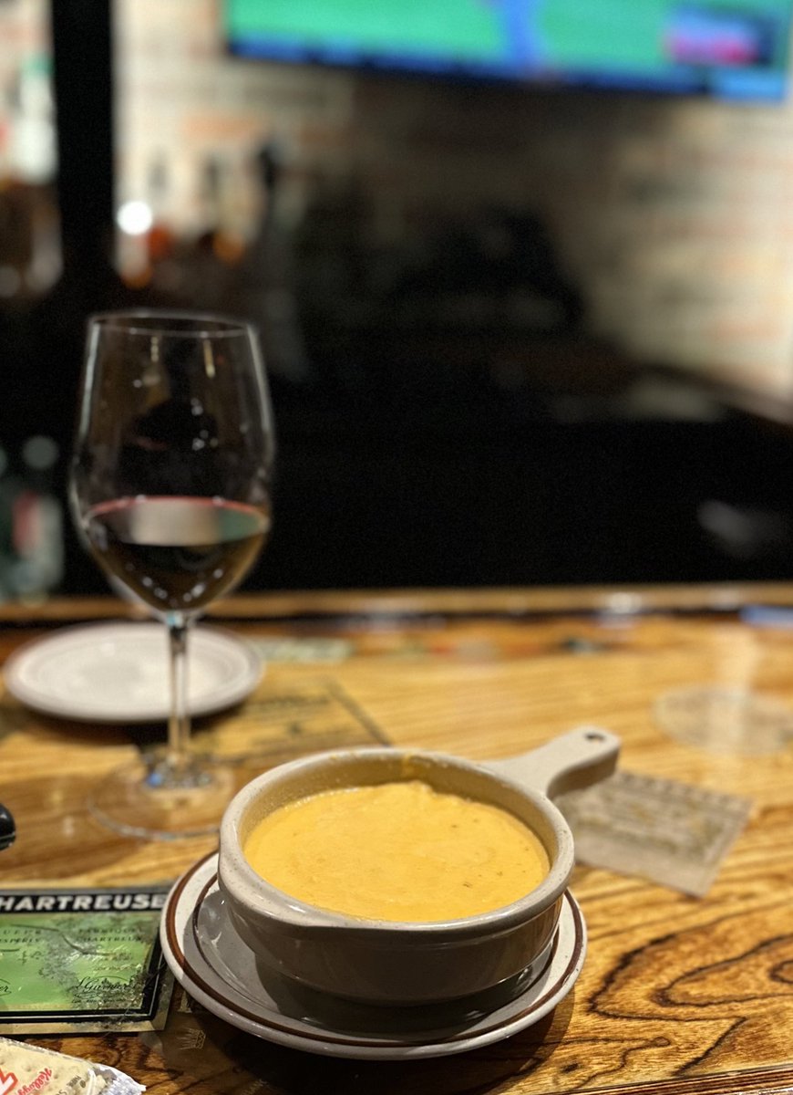 Rate this creamy lobster bisque from an Omaha Nebraska steakhouse: