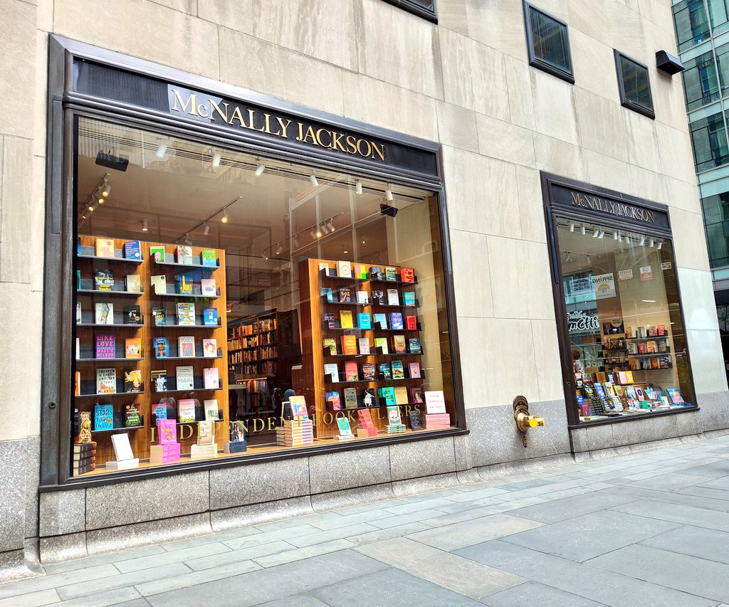 Since I am in the area...and I do love books ...
I just have to pop into McNally Jackson for a book or two. 🤓
❤️📚❤️
#RockefellerCenter 
#McNallyJackson 
#nycbookshops 
#bestofnewyork 
#nyc #books #readingforpleasure