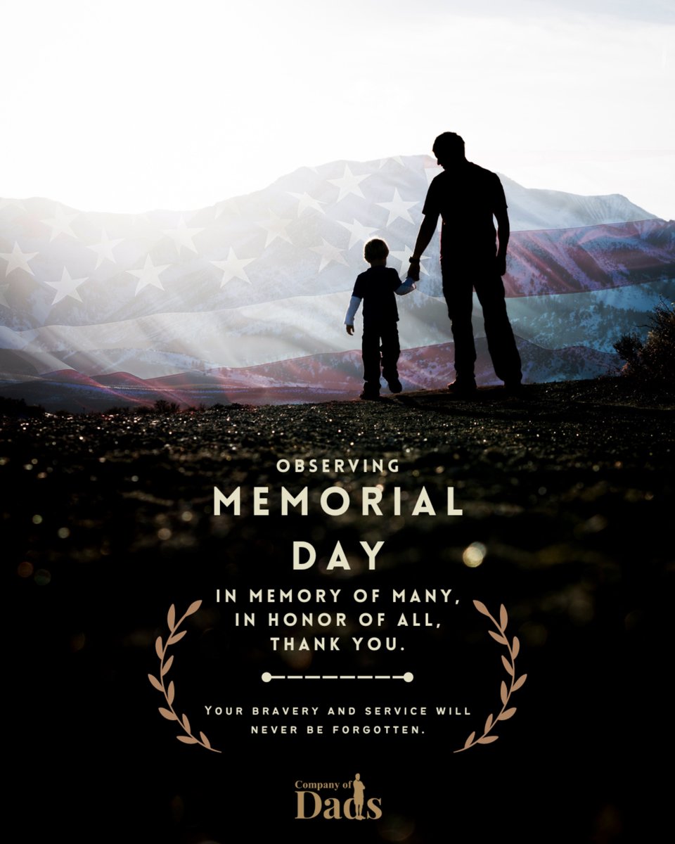 Honoring the brave fathers and sons, and all who have served our country with courage and dedication. This Memorial Day, we remember and thank you for your sacrifice.

#MemorialDay #ServiceMen #ServiceWomen #FathersAndSons #ServiceAndSacrifice