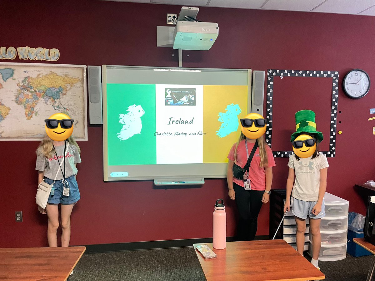 Students impressed us with their World Showcase Pavilion Proposals. Great way to wrap up the year incorporating all aspects of culture into their projects! #wchowlout <a href="/Doc_Lowry/">Andrew Lowry, Ed.D.</a> <a href="/WoodCreekJrHigh/">WoodCreek Jr. High</a>