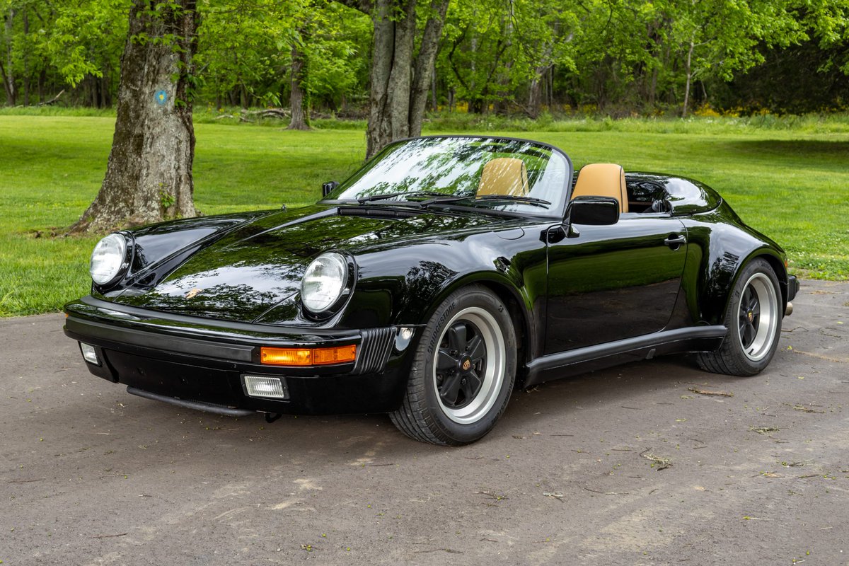 Now live at BaT Auctions: 1989 Porsche 911 Speedster. bringatrailer.com/listing/1989-p…
