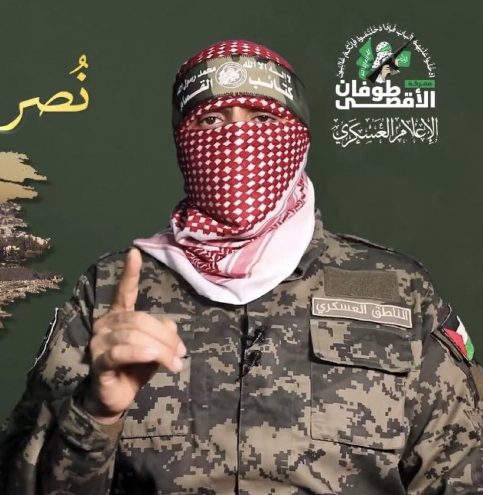 🚨🇵🇸 Abu Obeida has announced that HAMAS has taken a large group of ZIONIST SOLDIERS HOSTAGE.