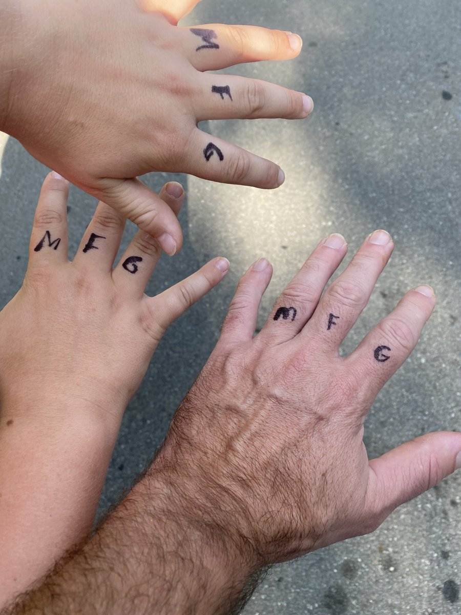 My youngest son Carter and I did this in the morning for his baseball tournament in Gastonia. He also has a heart condition. Carter played great! RIP Mark. Thank you for looking down on my son. Just passing on the legacy of kindness and humor you left us with!❤️