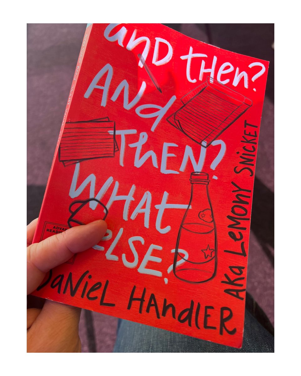 Loved this book so much. Catch me and @DanielHandler (aka Lemony Snicket) at @HarvardBooks in Boston tomorrow, 5/26. 6:30pm!