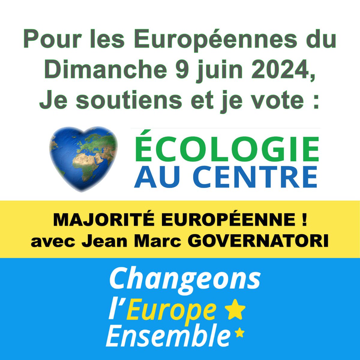 @Phil_Bouysset #UseYourVote #EUElection #Écologieaucentre #Européenne