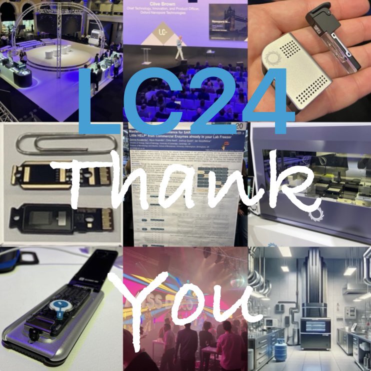 John Tyson (@drt1973) on Twitter photo Thank you LC24! Wonderful to meet up with old friends, make new ones, and see what has been enabled over the last 10 years. Excited to see what the next 10 years will bring! 😄
<a href="/nanopore/">Oxford Nanopore</a>
#10YearsON #nanoporeconf Thank you LC24! Wonderful to meet up with old friends, make new ones, and see what has been enabled over the last 10 years. Excited to see what the next 10 years will bring! 😄
<a href="/nanopore/">Oxford Nanopore</a>
#10YearsON #nanoporeconf