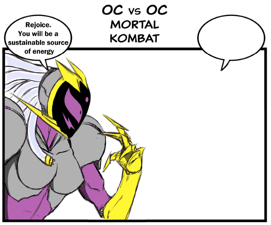 zeluppen's tweet photo. So the #mortalkombat Oc vs Oc is again a thing?
Here you have two choices, Kolath and Monarch. https://t.co/yAFlS4mewp
