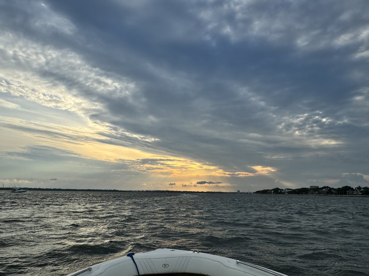 Everyone else has summer, Charleston has boating season. Gotta love it out here.