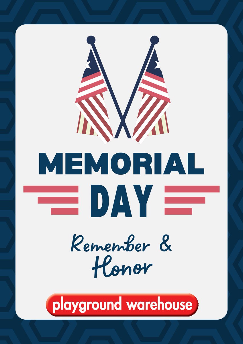 playgroundstore's tweet image. '''Warm wishes for a joyful Memorial Weekend from our families to yours!! 

#PlaygroundWarehouse #WeCraftJoy #Calabasas #SanDiego #Woodplay #BackyardAdventures #PassionForWhatWeDo #OutdoorLiving #DiscoverOurShowroomSelection'''